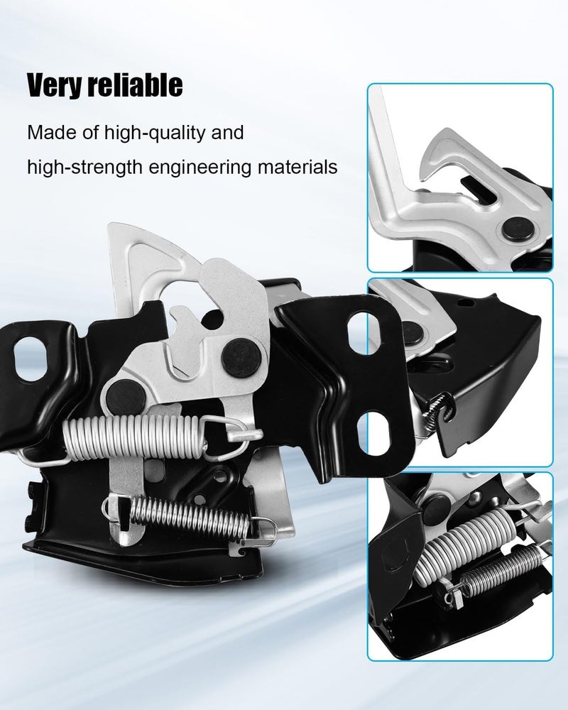 ULZOZN Engine Hood Lock Fit for Honda Civic 2004 2005 Replace 74120S5A509 HO1234115 - Image 2